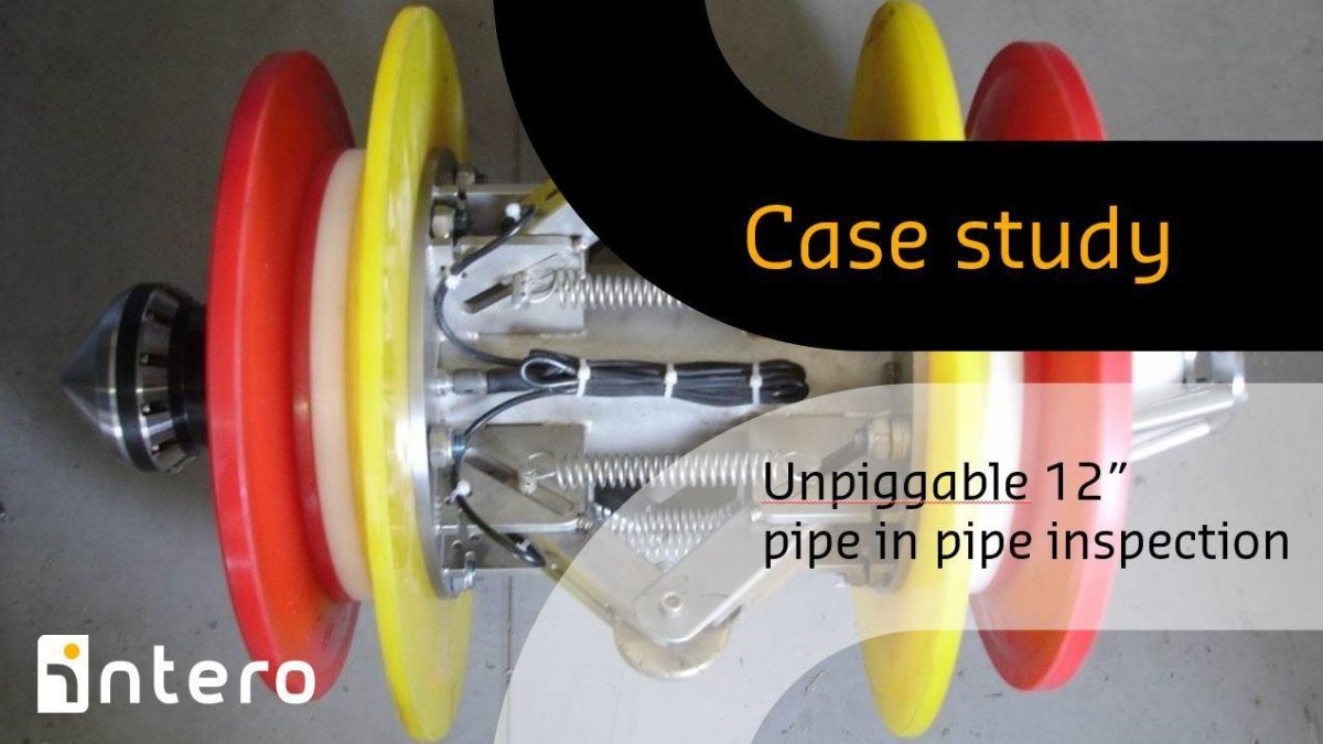 Unpiggable 12 inch pipe-in-pipe inspection